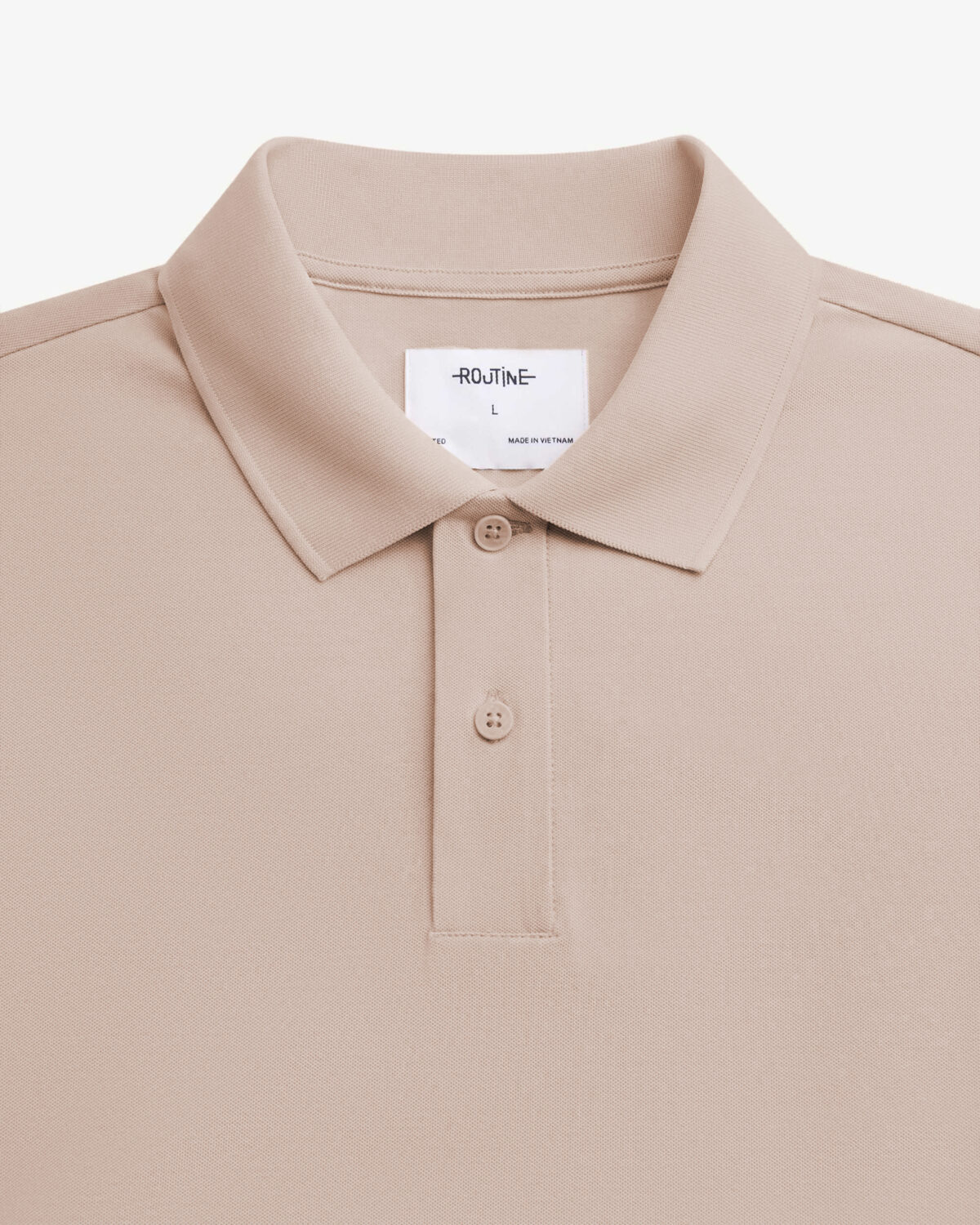 Men's short sleeve cotton polo shirt fitted form - Image 19