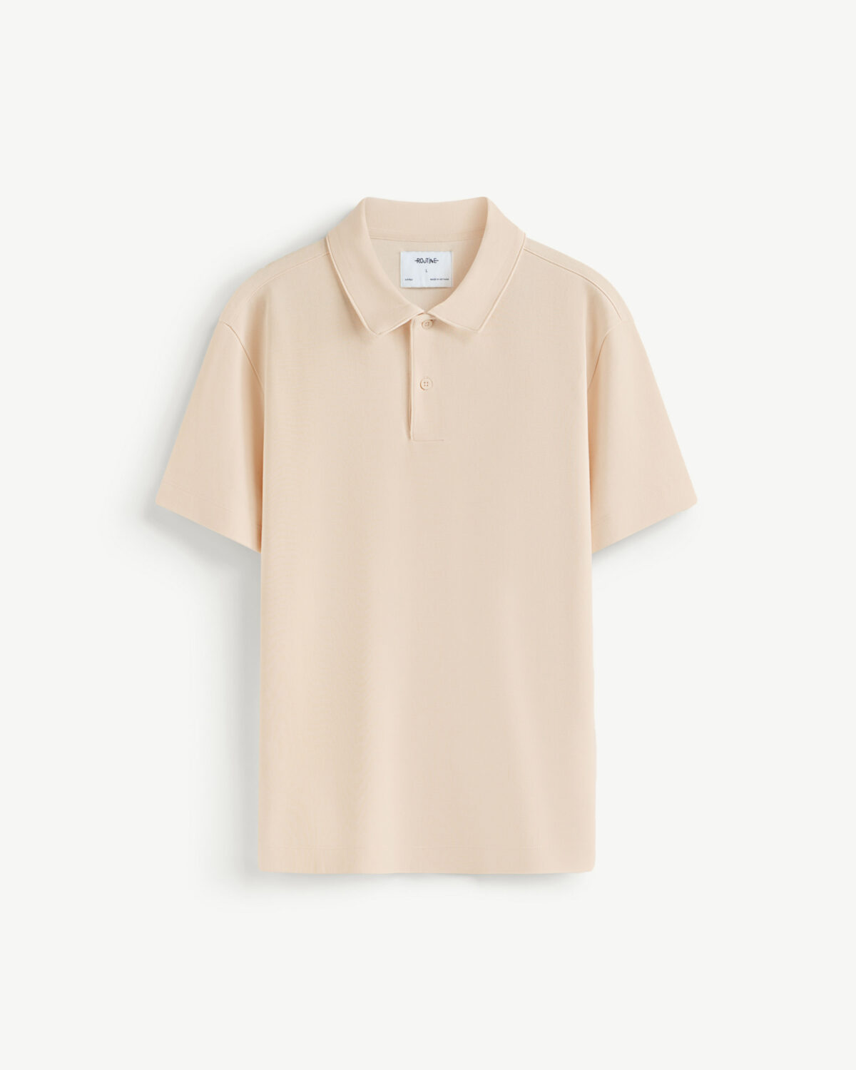 Men's short sleeve polo shirt Jacquard form fitted - Image 9