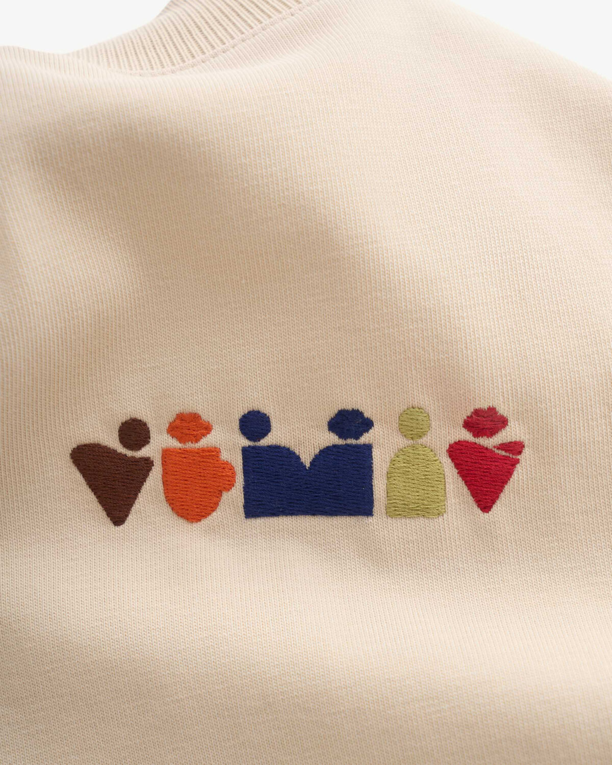 S.cafe unisex short sleeve t-shirt embroidered boxy form - Image 12