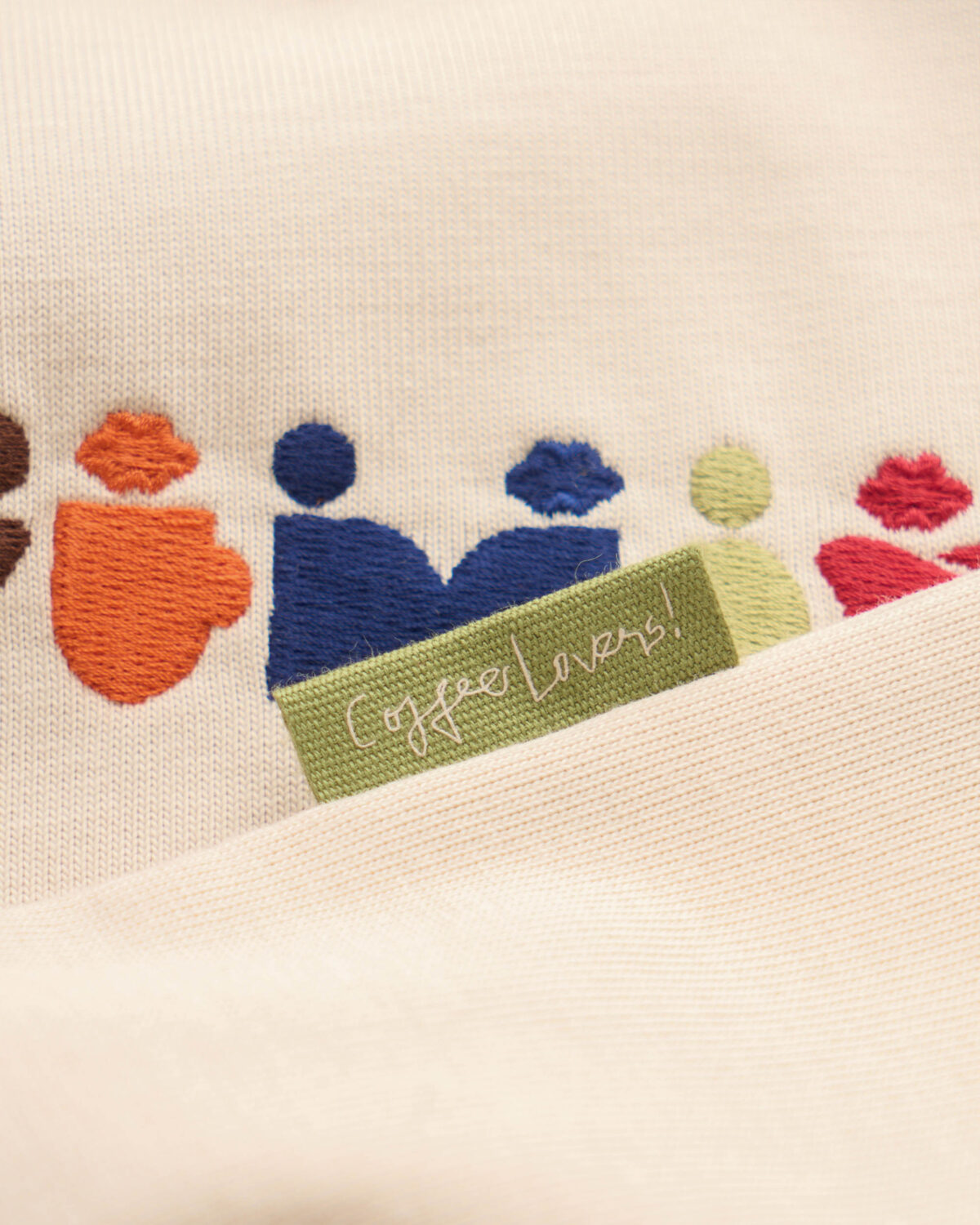 S.cafe unisex short sleeve t-shirt embroidered boxy form - Image 13