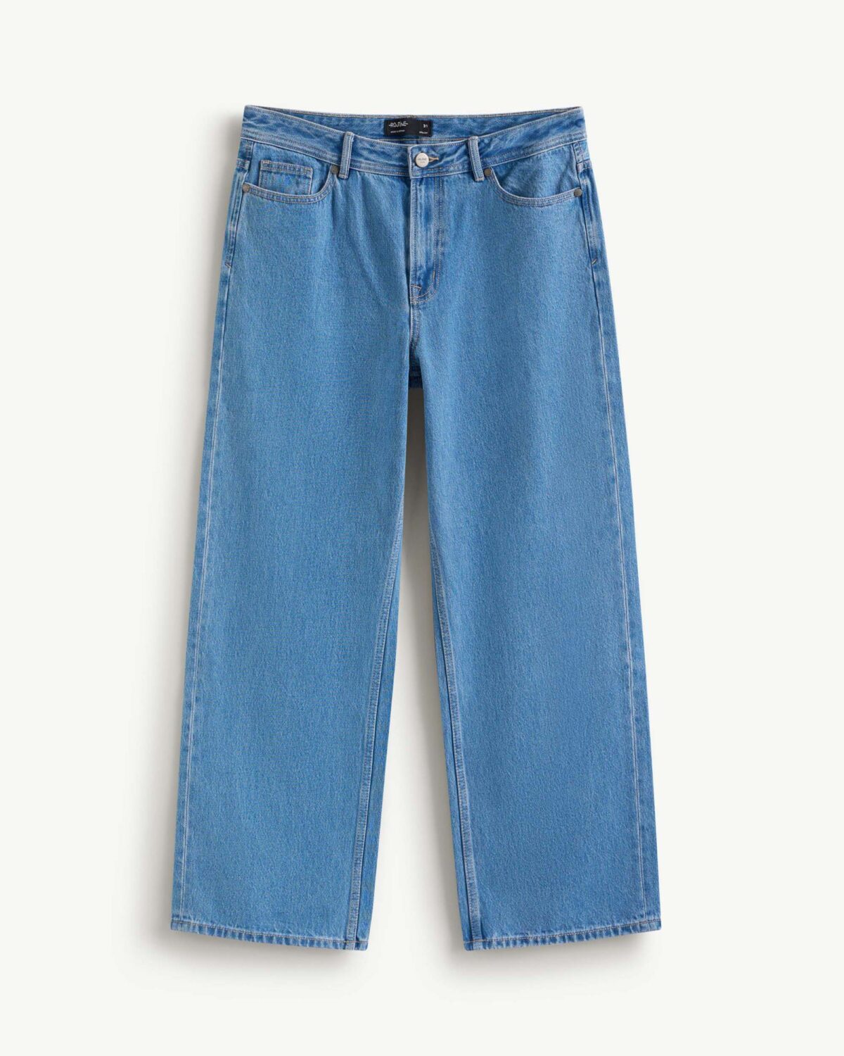 Men's straight leg denim pants