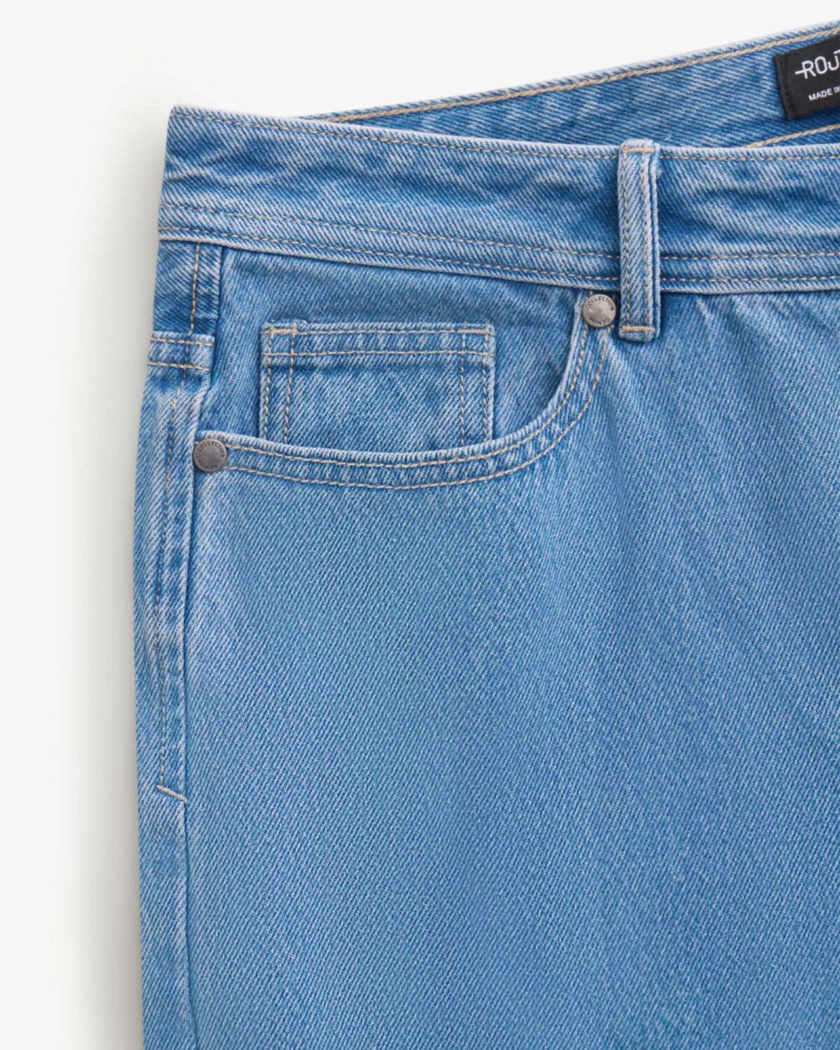 Men's straight leg denim pants - Image 2