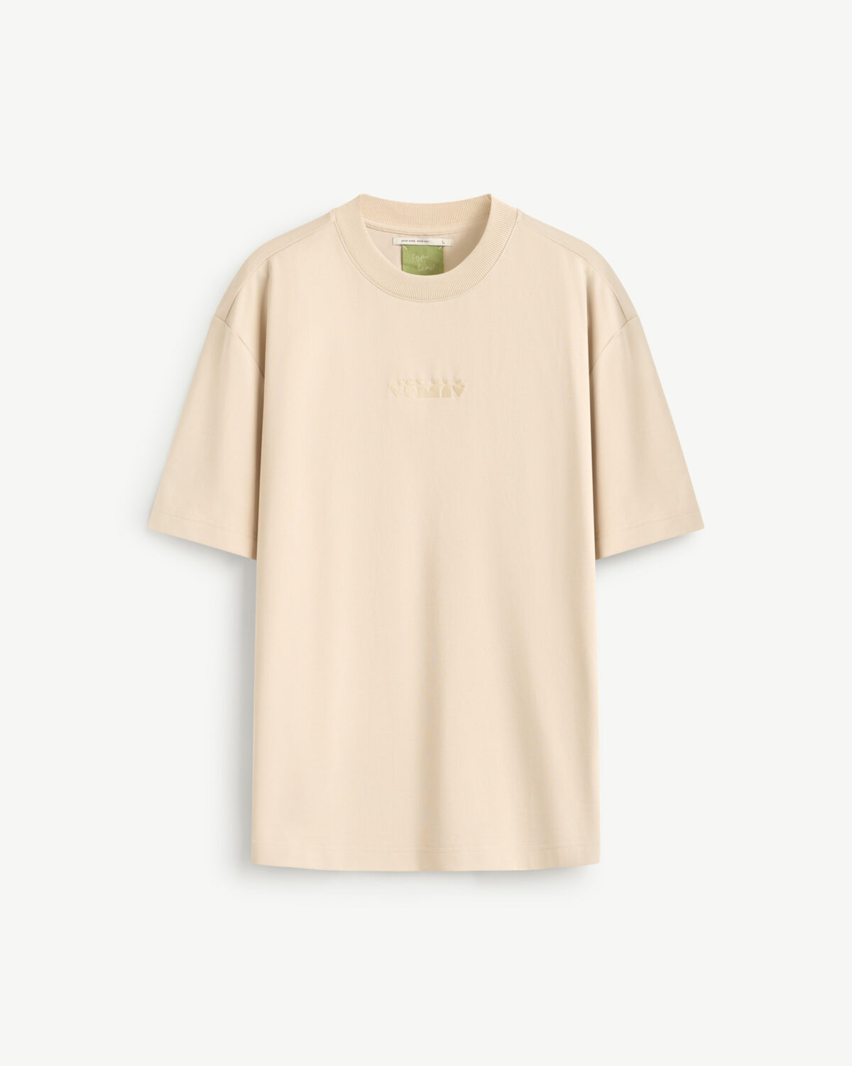 S.Cafe unisex short-sleeved t-shirt with icon, loose form
