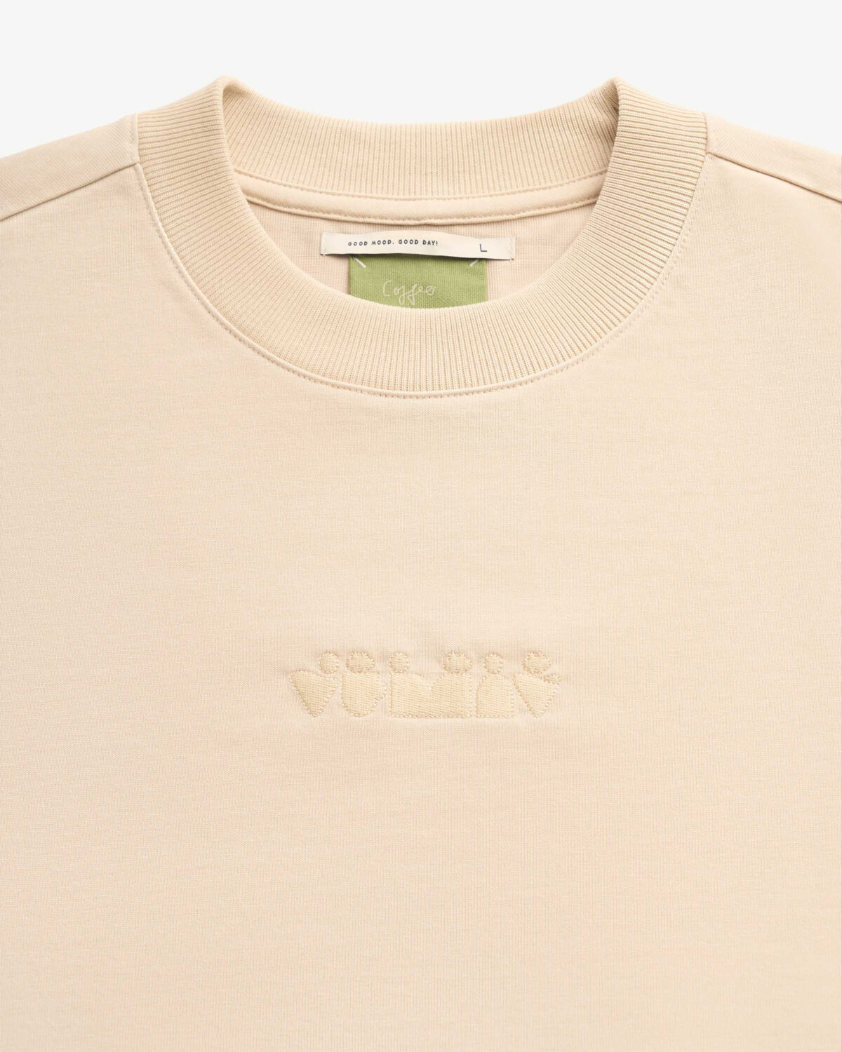 S.Cafe unisex short-sleeved t-shirt with icon, loose form - Image 3