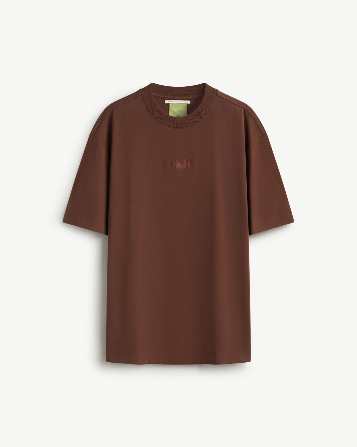 S.Cafe unisex short-sleeved t-shirt with icon, loose form - Image 4