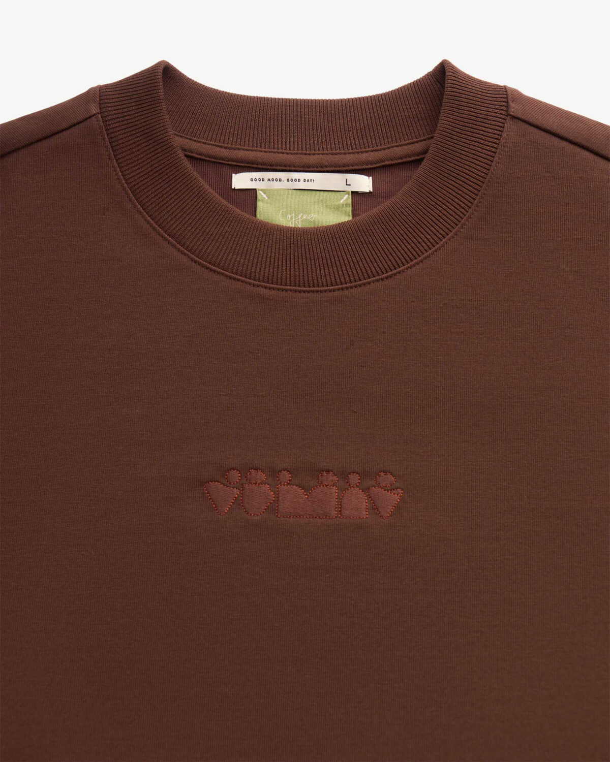 S.Cafe unisex short-sleeved t-shirt with icon, loose form - Image 6