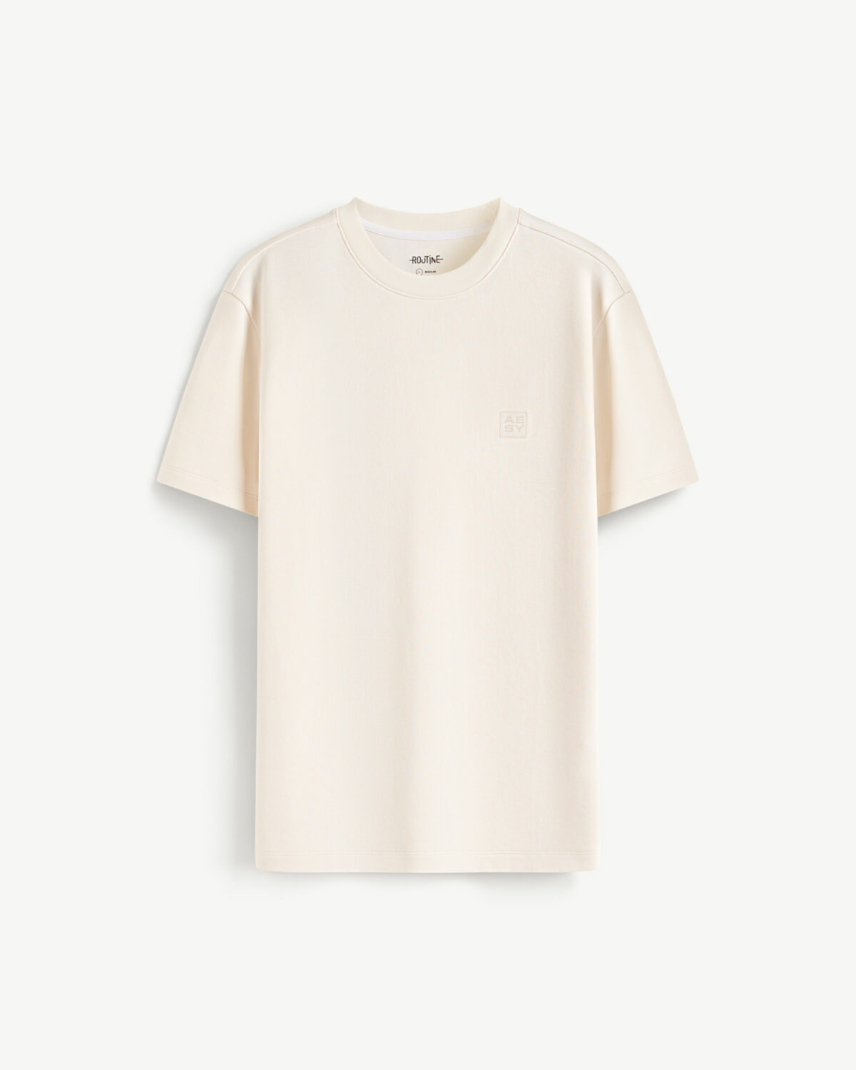 Men's patch short sleeve t-shirt. Regular - Image 3