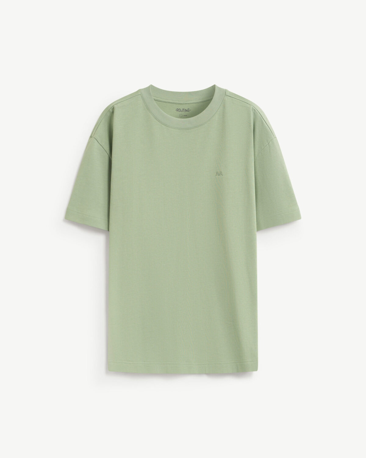 Men's patch short sleeve t-shirt. Loose - Image 3
