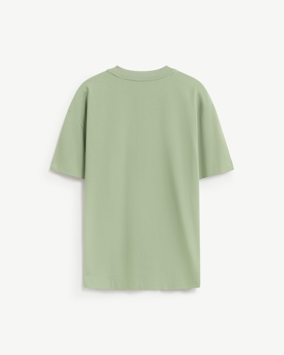 Men's patch short sleeve t-shirt. Loose - Image 4