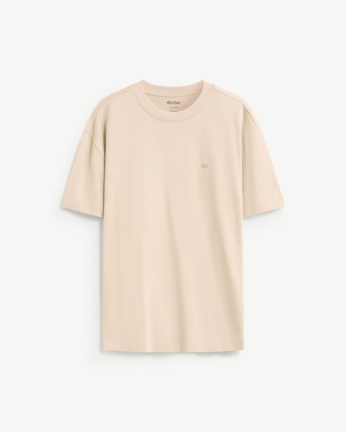 Men's patch short sleeve t-shirt. Loose - Image 5