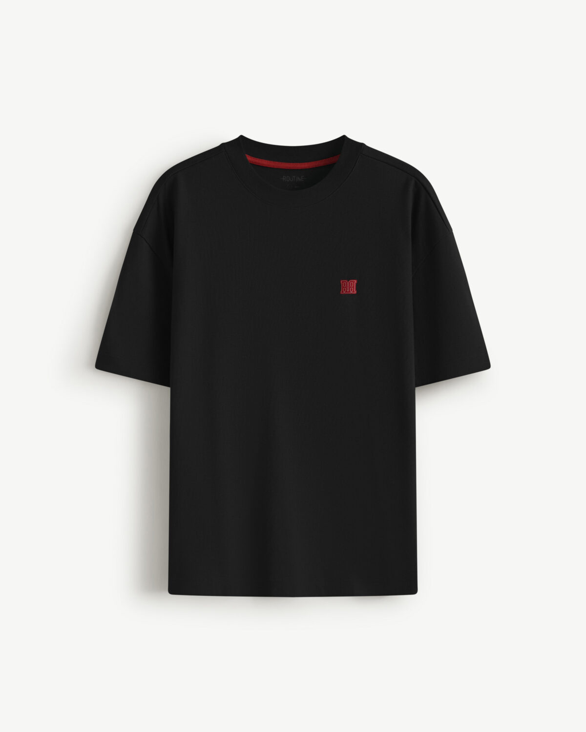 Men's short sleeve printed T-shirt. Boxy