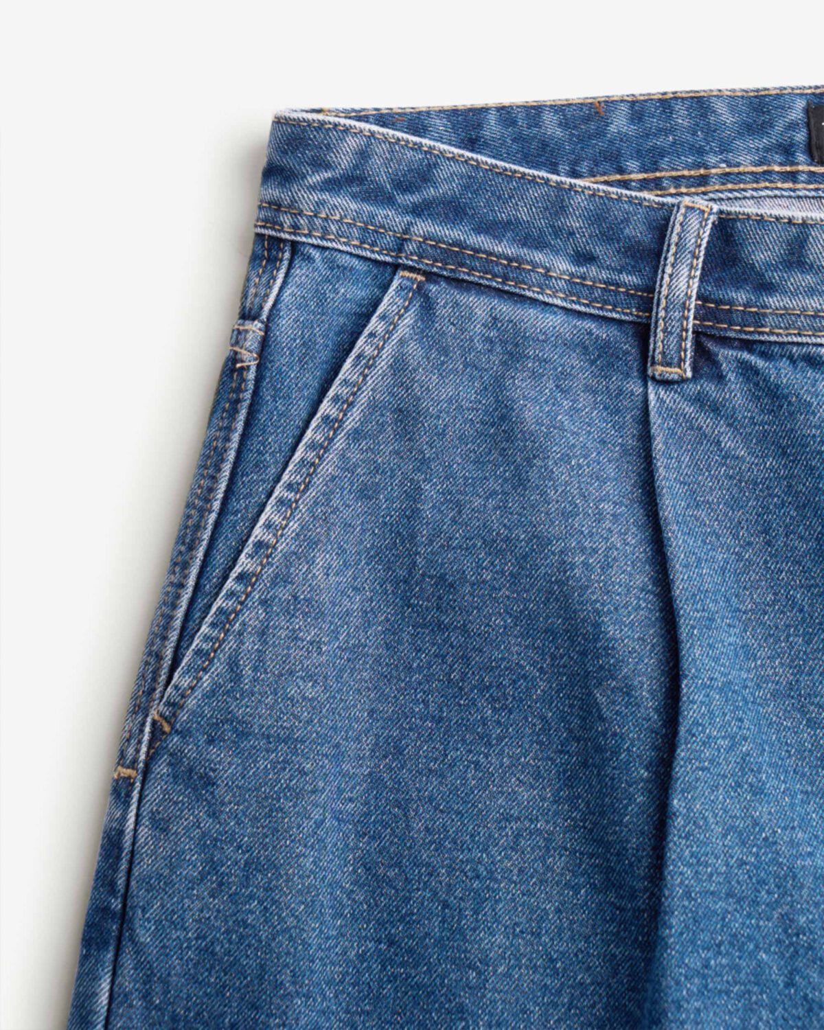 Men's denim shorts. Baggy - Image 4