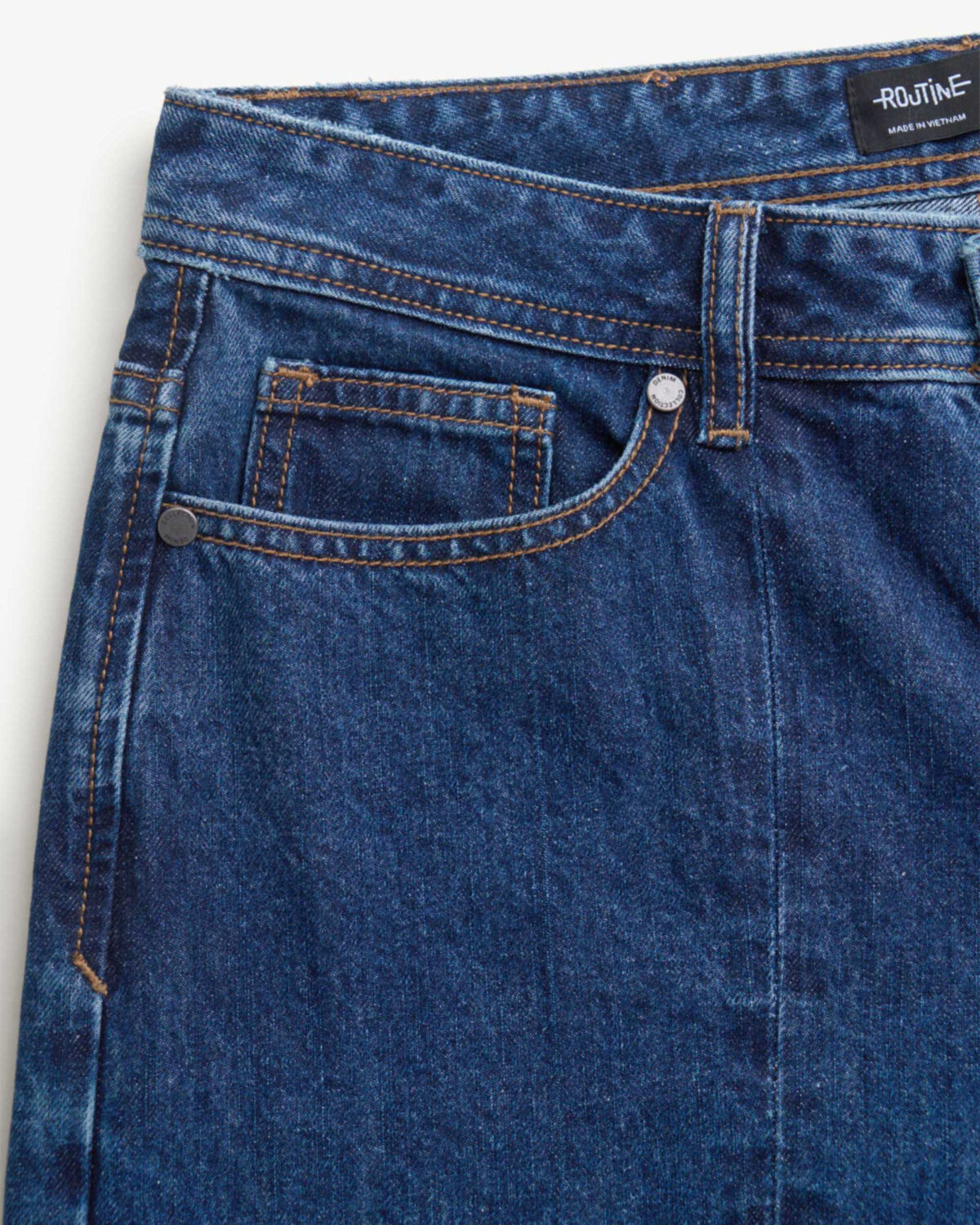 Men's wide leg straight jeans - Image 4