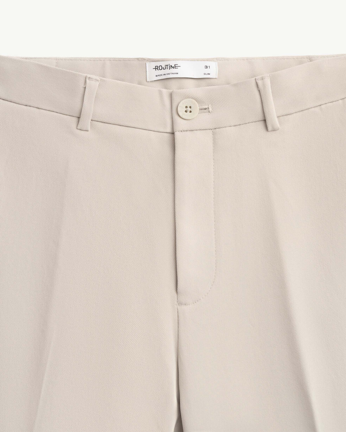 Men's long pants with hidden elastic. Slim - Image 3