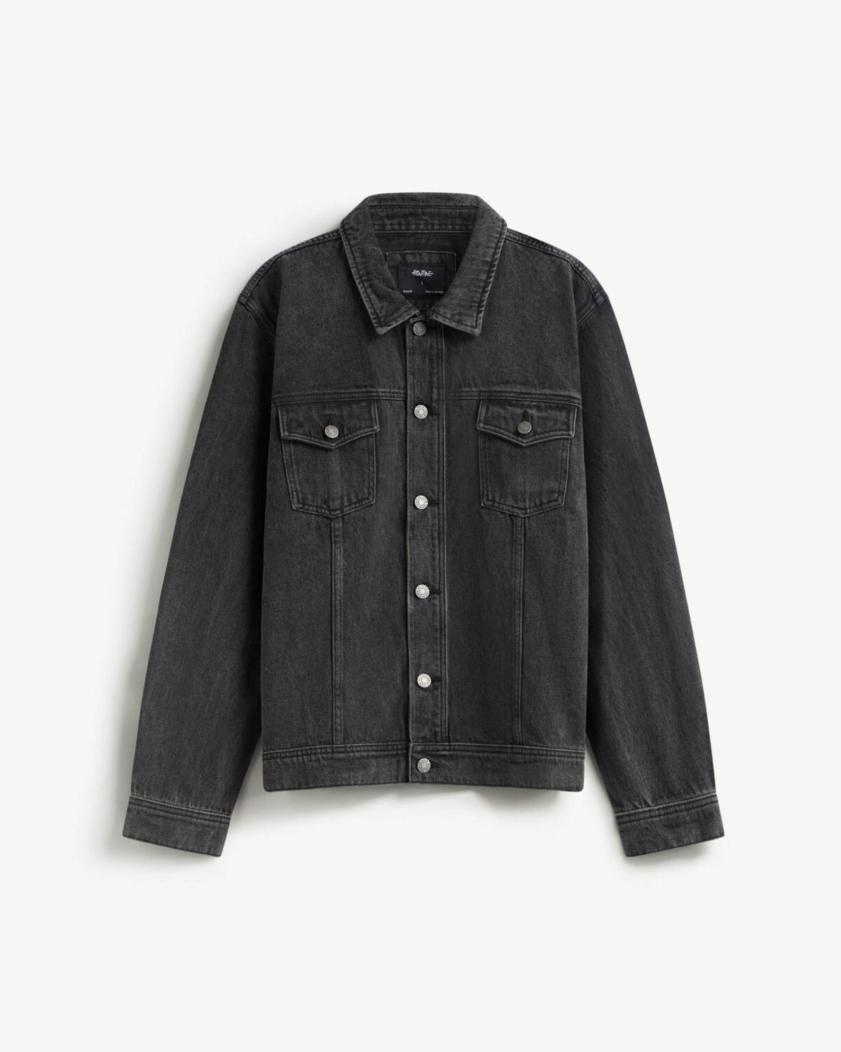 Men's regular form denim jacket