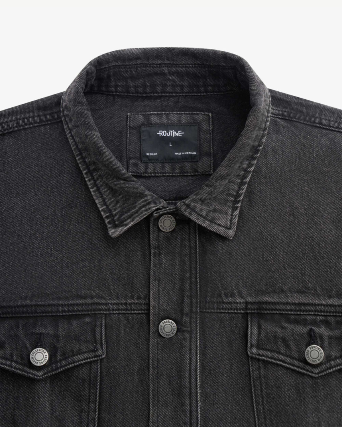 Men's regular form denim jacket - Image 5