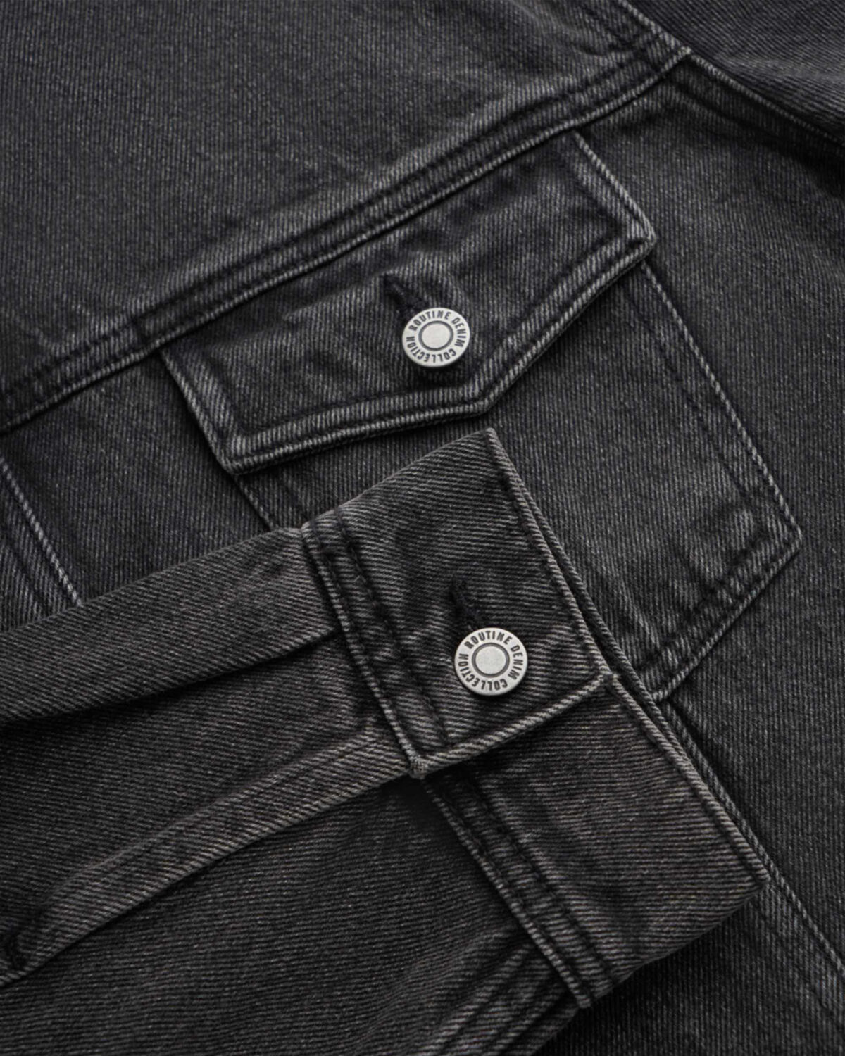 Men's regular form denim jacket - Image 4
