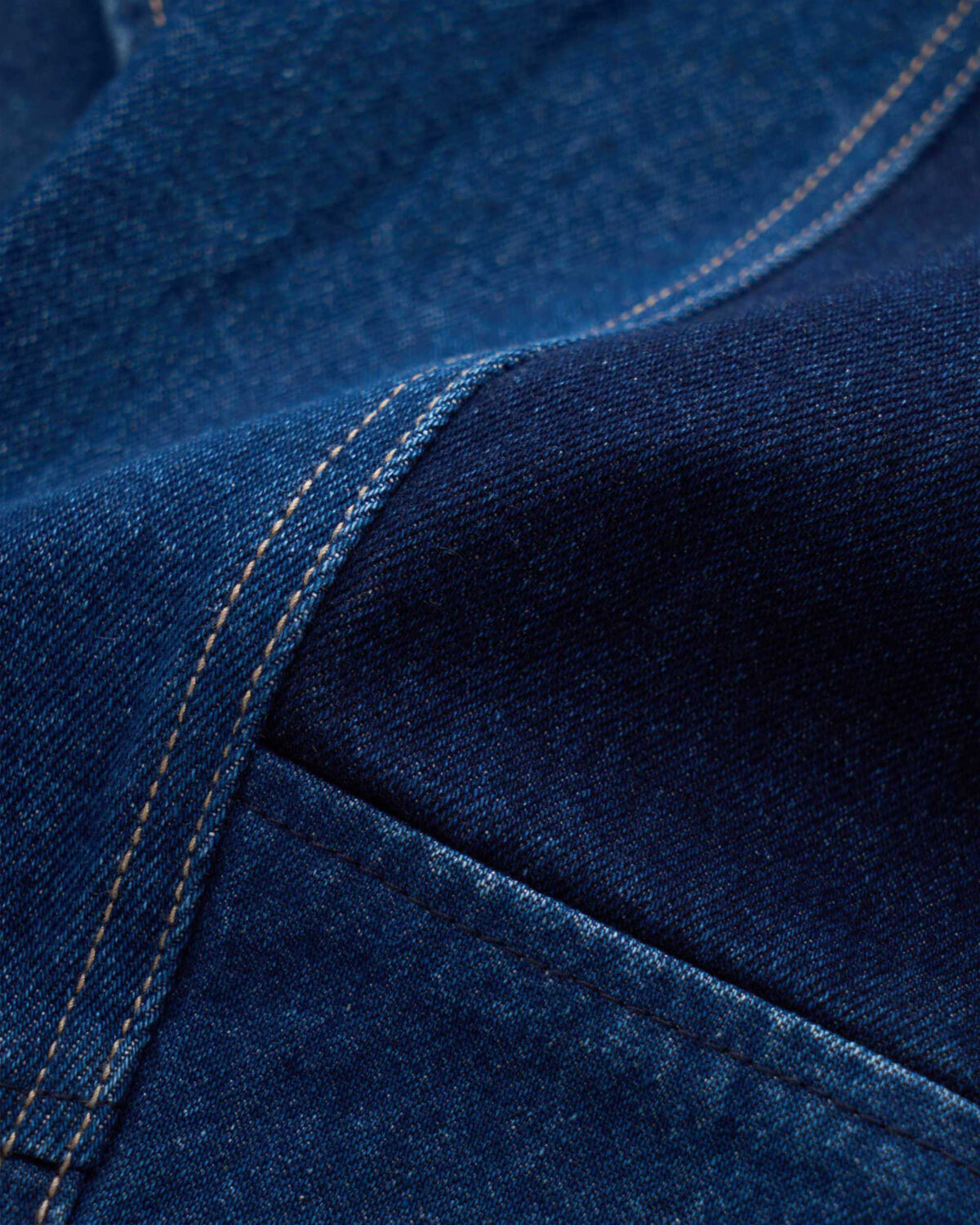Men's loose form recycled denim jacket - Image 5