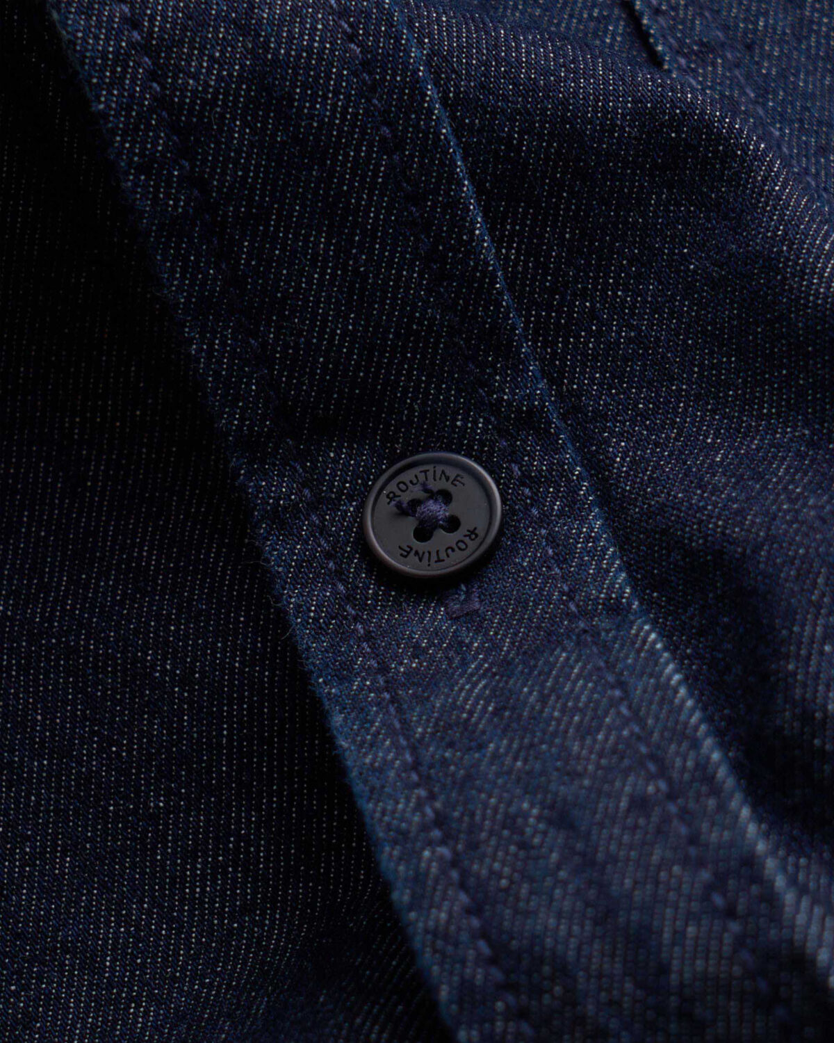 Men's long sleeve loose denim shirt - Image 5