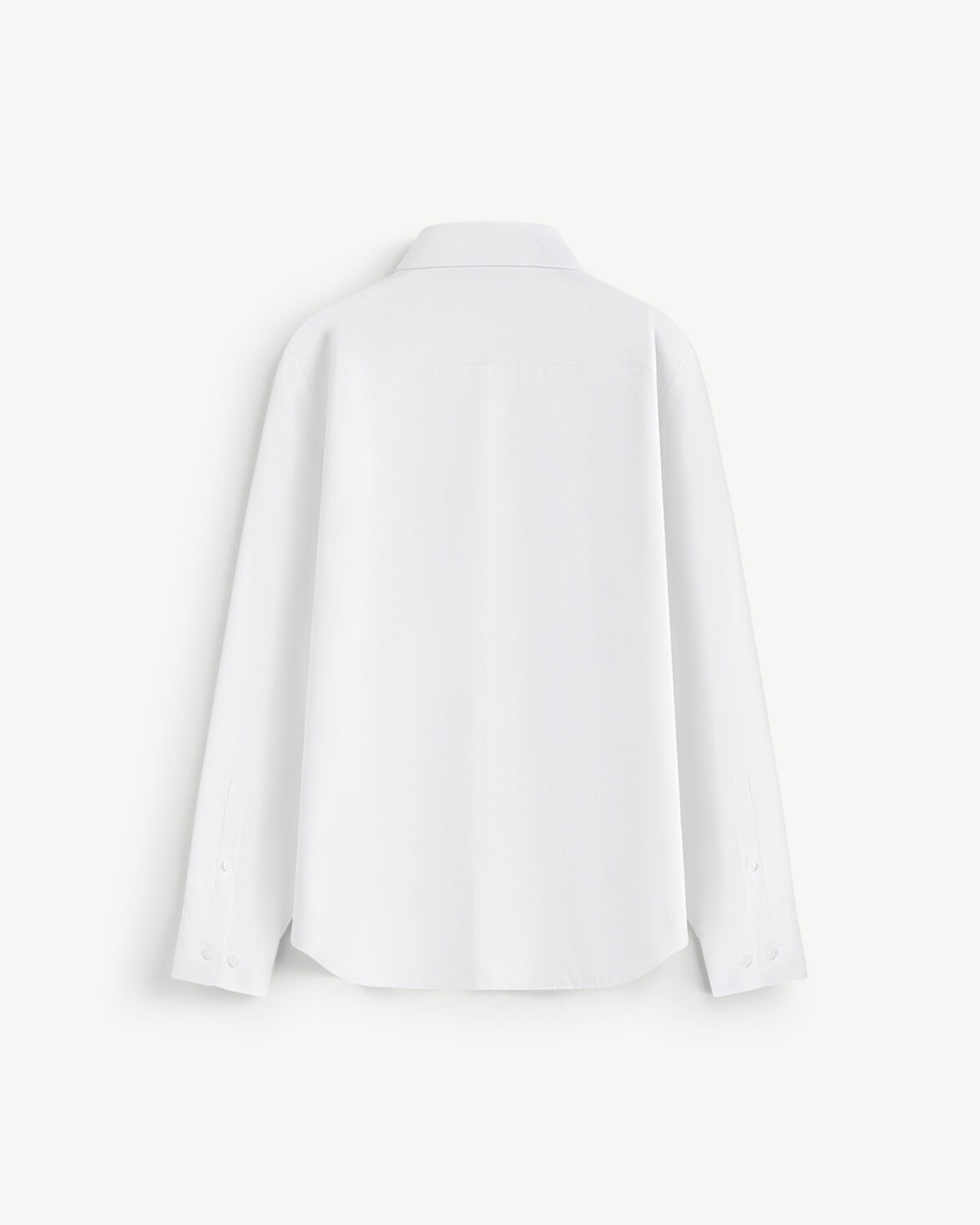 Men's long sleeve cotton form fitted easy care shirt - Image 8