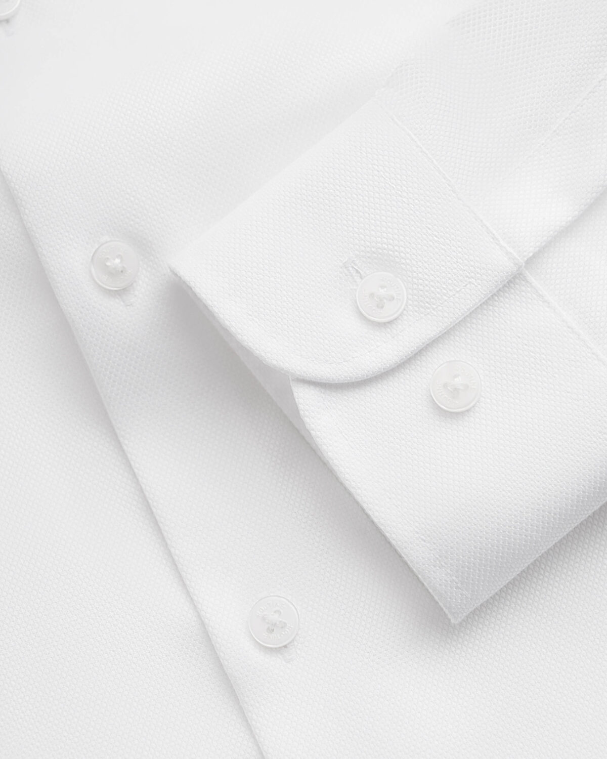 Men's long sleeve cotton form fitted easy care shirt - Image 11