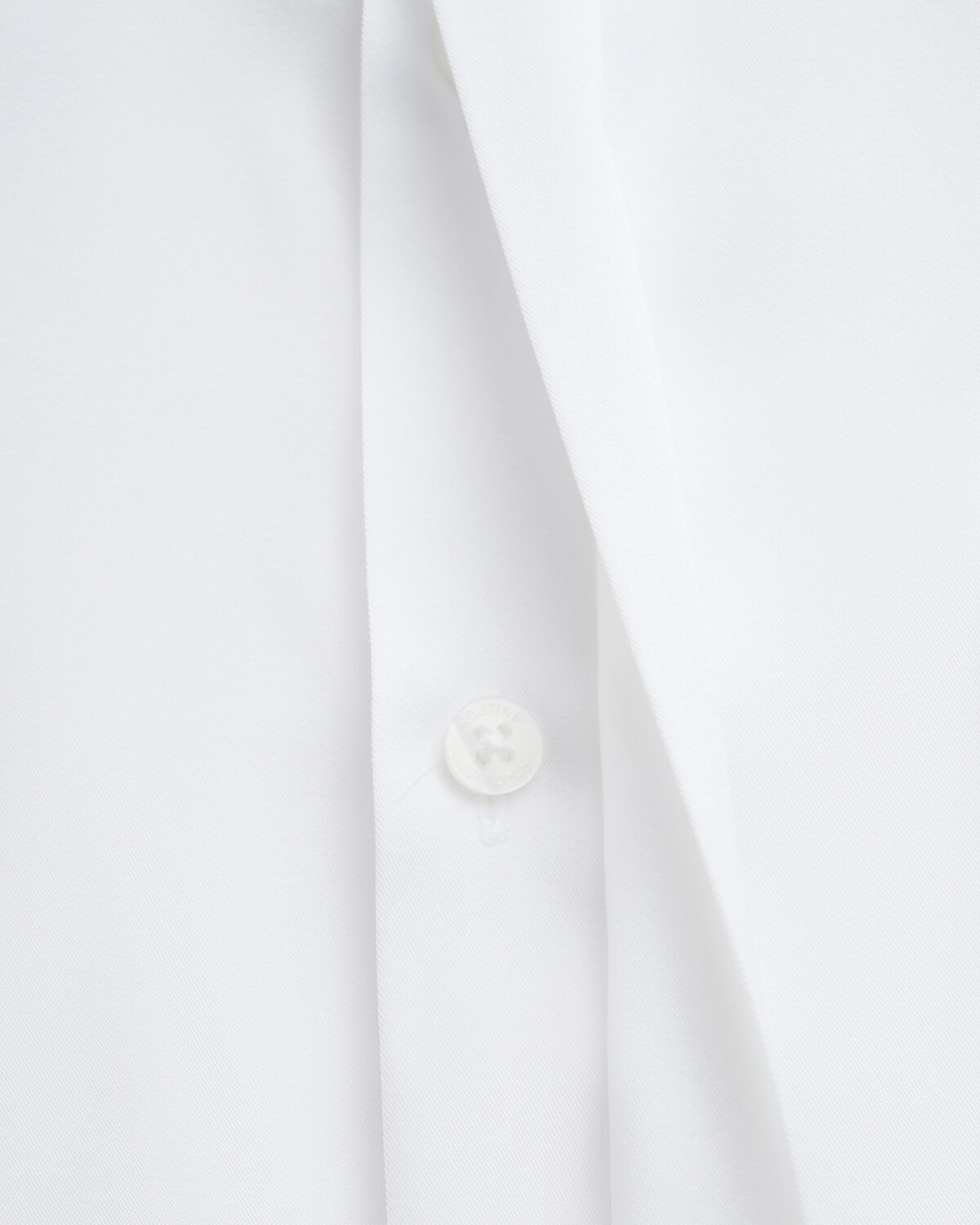 Men's white long sleeve poly spandex shirt - Image 4