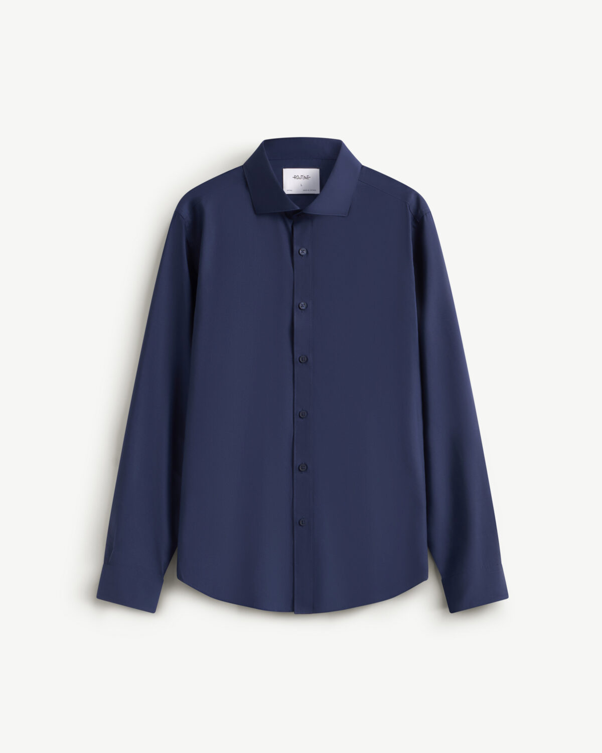 Men's Modal form fitted Easy Care long sleeve shirt
