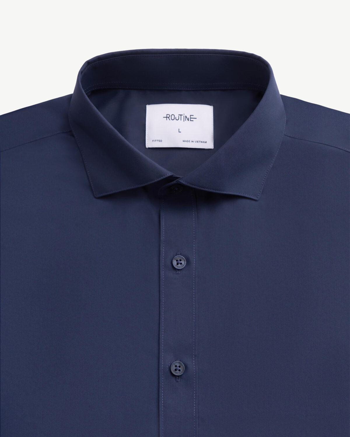 Men's Modal form fitted Easy Care long sleeve shirt - Image 3