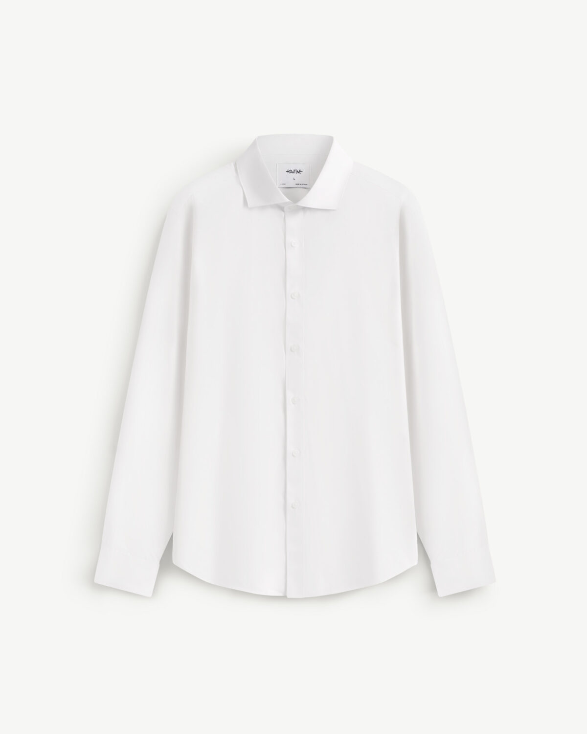 Men's Modal form fitted Easy Care long sleeve shirt - Image 6