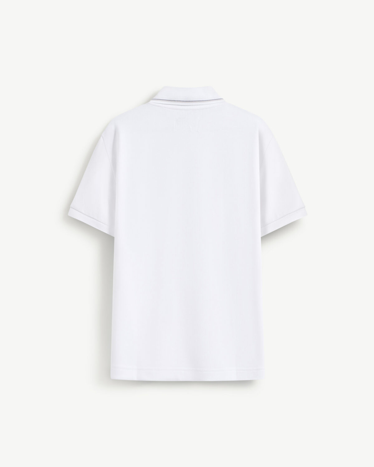 Men's short sleeve polo shirt with fitted collar - Image 7