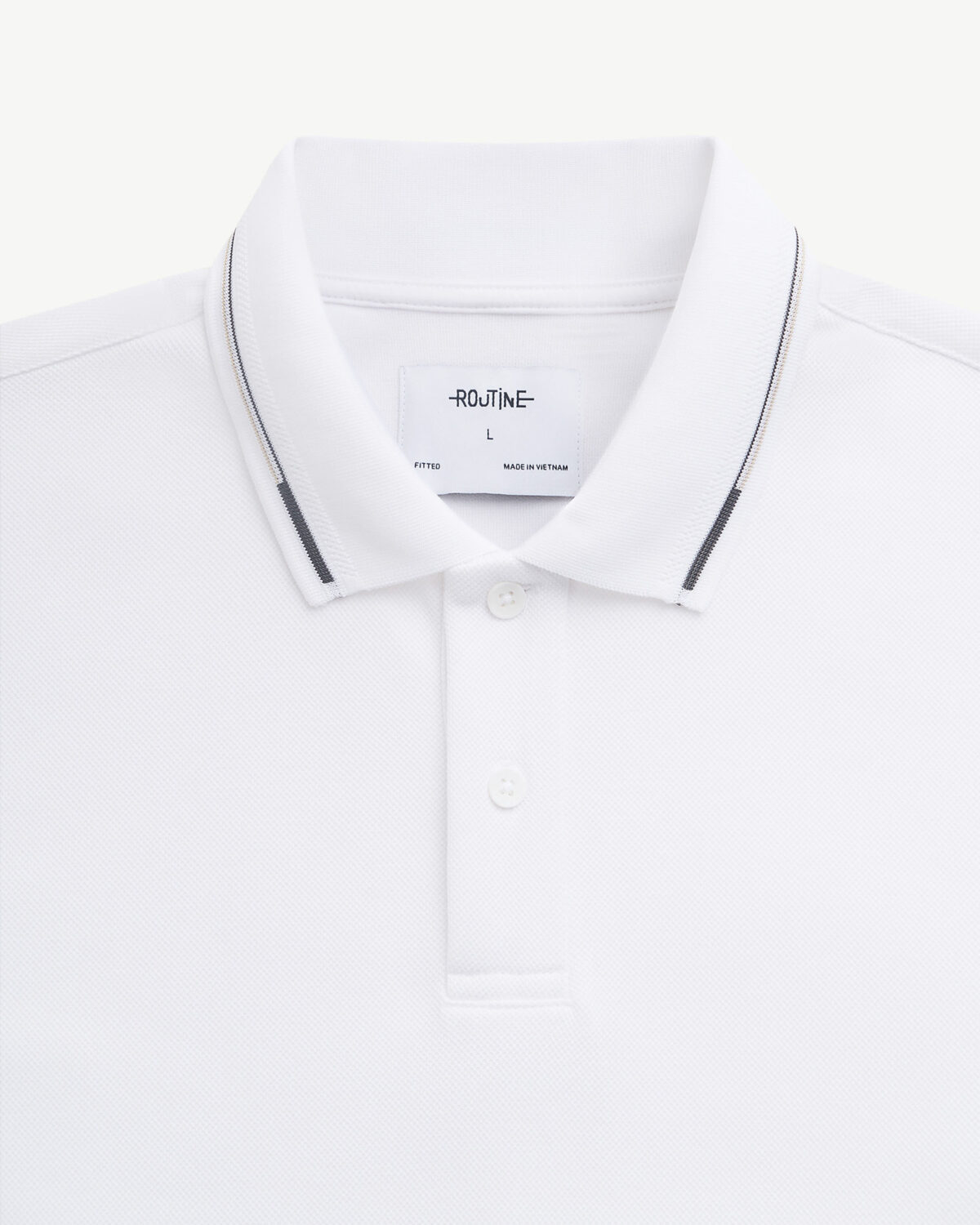 Men's short sleeve polo shirt with fitted collar - Image 8