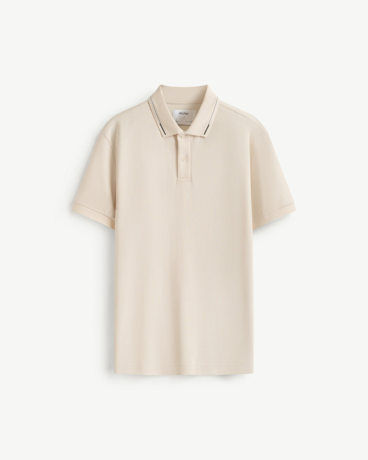 Men's short sleeve polo shirt with fitted collar - Image 11