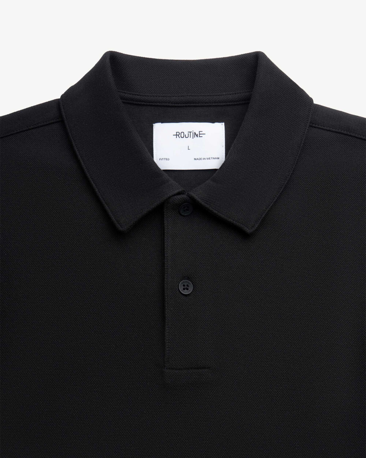 Men's short sleeve polo shirt Jacquard form fitted - Image 4