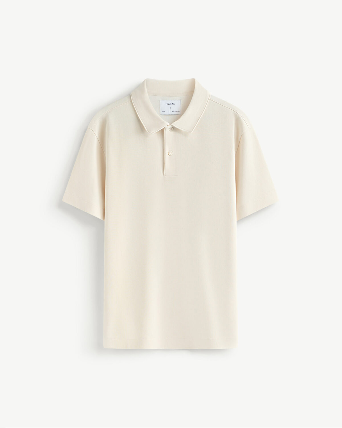 Men's short sleeve polo shirt Jacquard form fitted