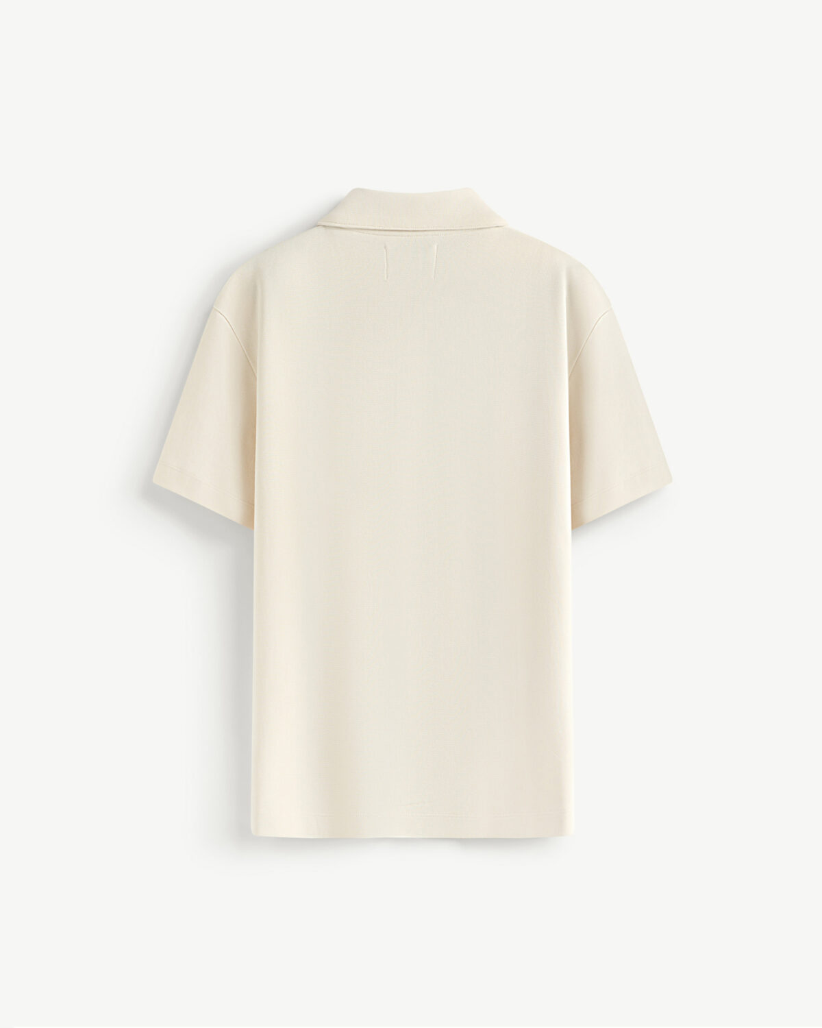 Men's short sleeve polo shirt Jacquard form fitted - Image 6