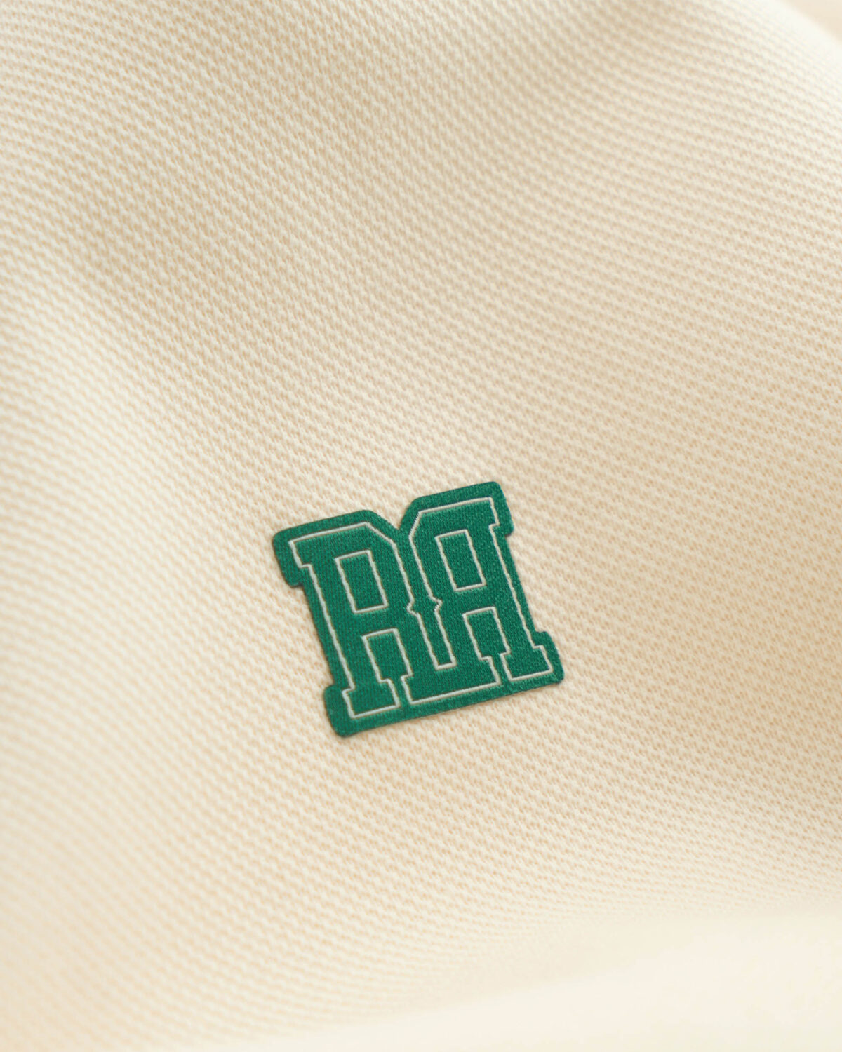 Men's short sleeve polo shirt with patch.Loose - Image 4