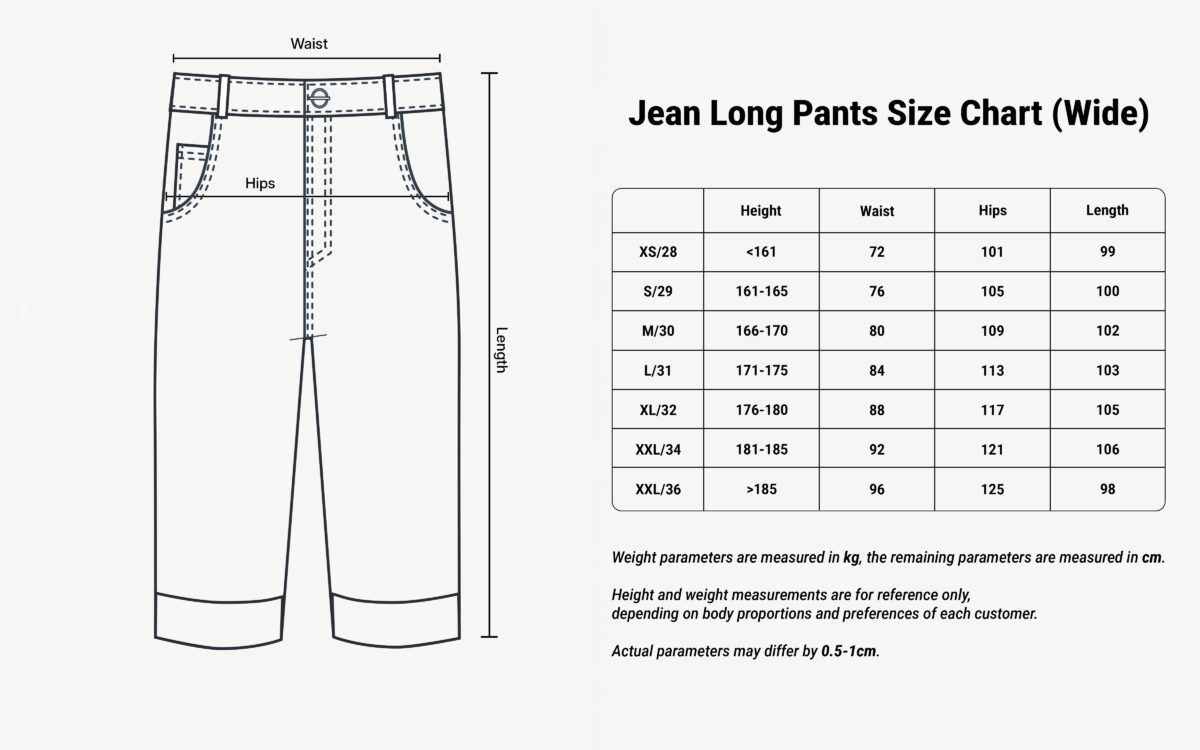 Men's wide leg straight jeans - Image 7