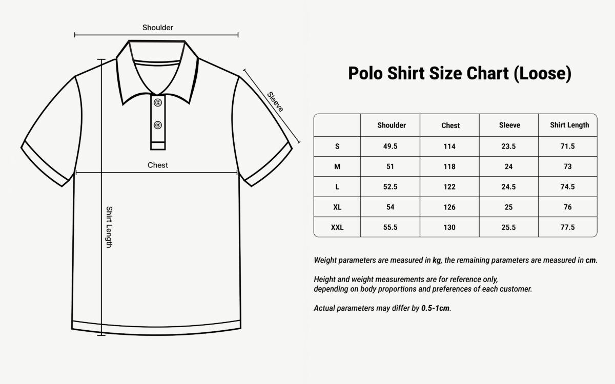 Men's short-sleeved cotton polo shirt with horizontal stripes, loose form - Image 6