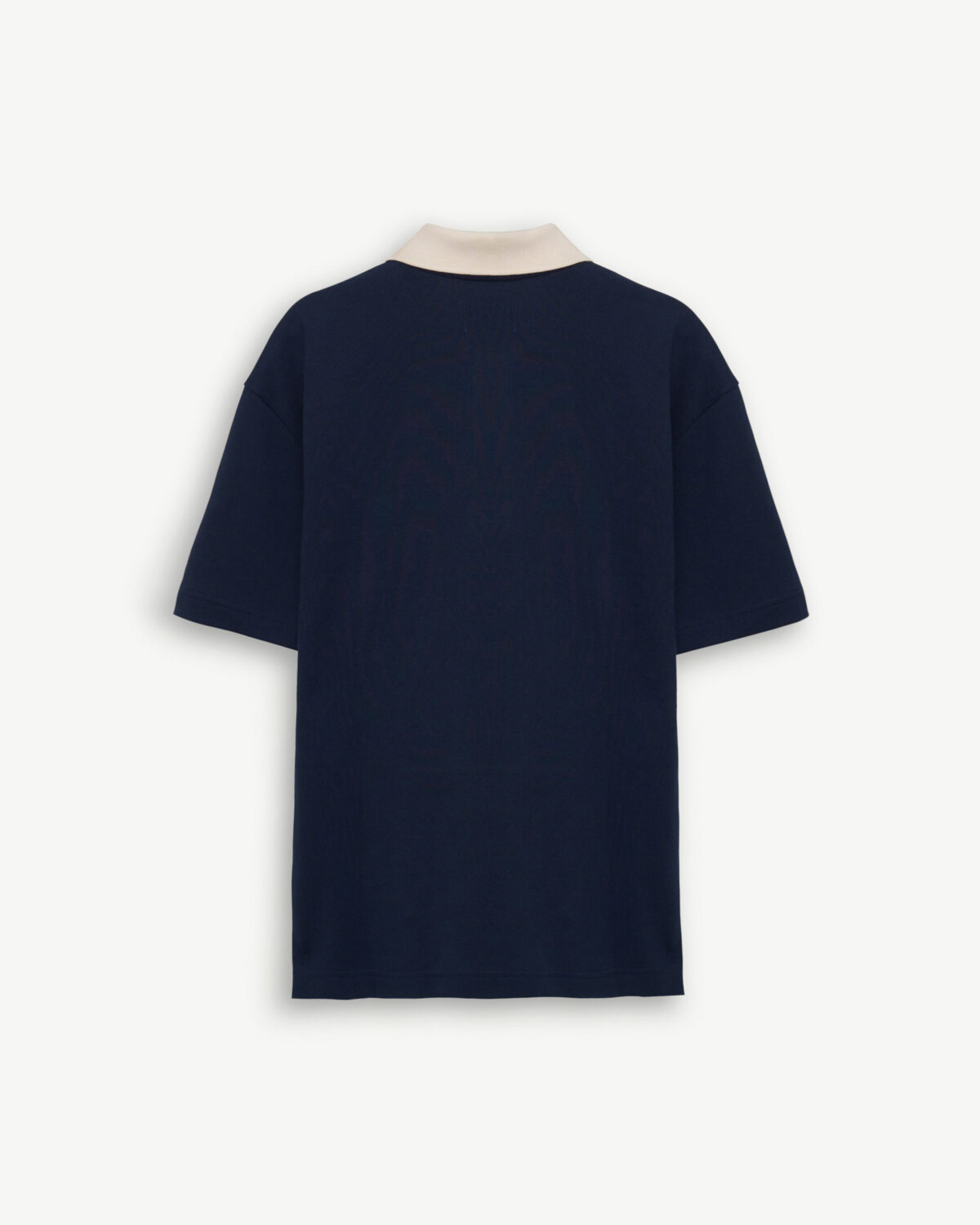 Men's short sleeve polo shirt.Loose - Image 3