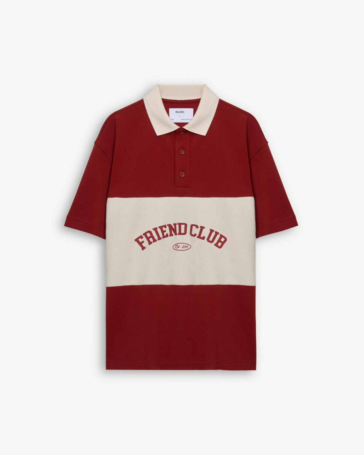 Men's short sleeve polo shirt.Loose