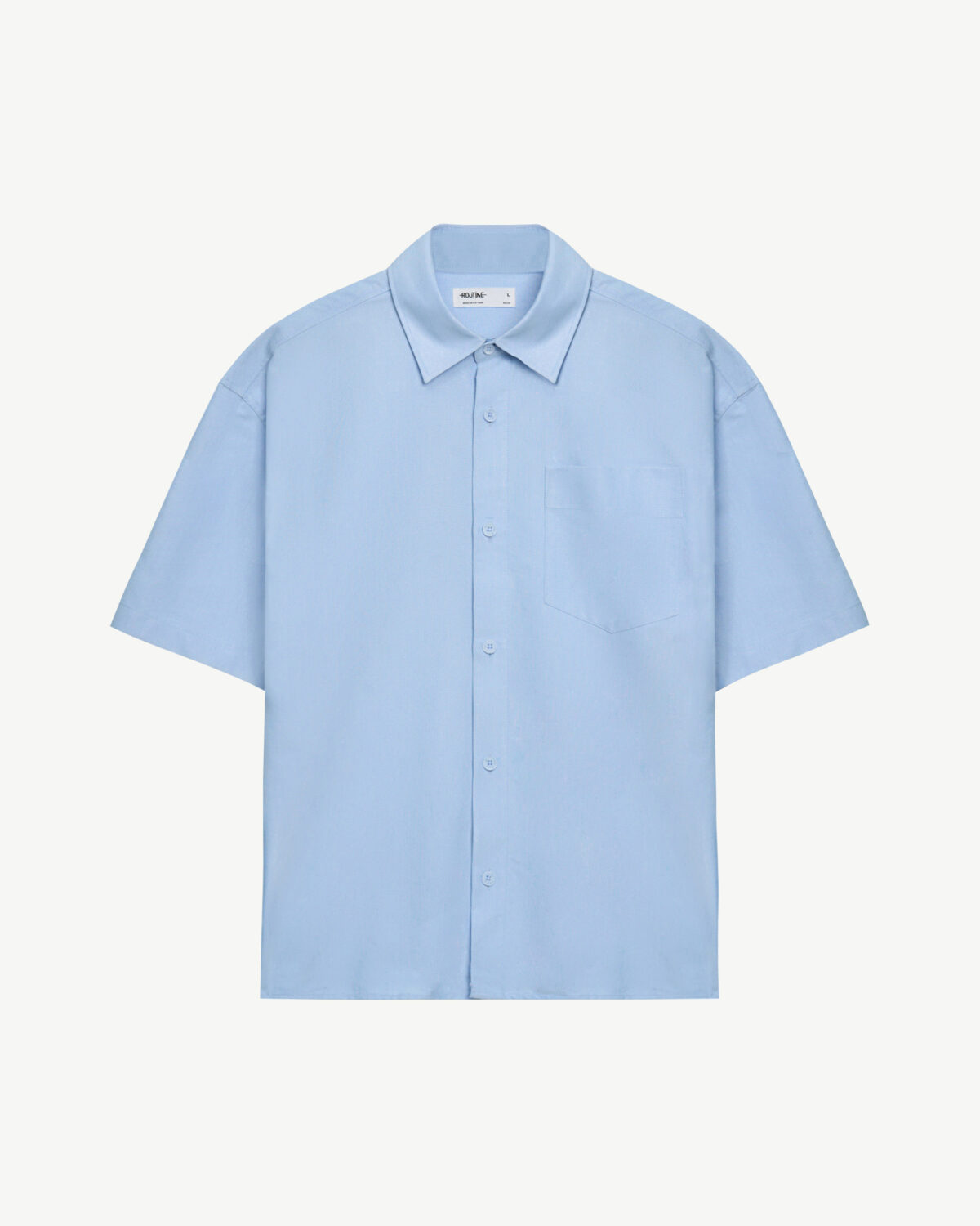 Men's Oxford Short Sleeve Shirt. Relax - Image 2