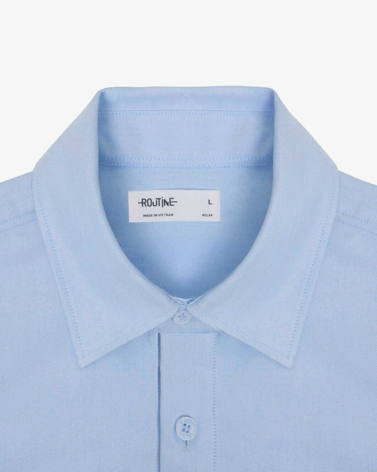 Men's Oxford Short Sleeve Shirt. Relax - Image 4