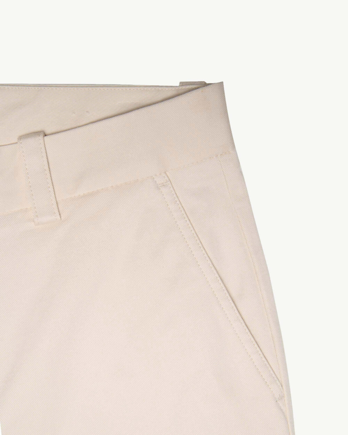 Men's khaki pants with seamless waist. Slim - Image 6
