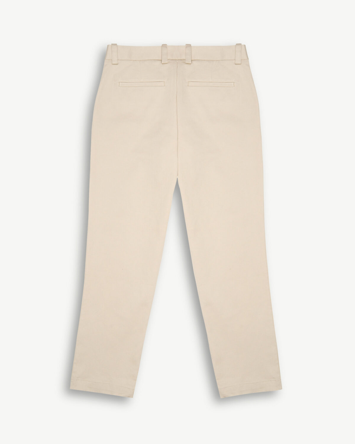 Men's khaki pants with seamless waist. Slim - Image 8