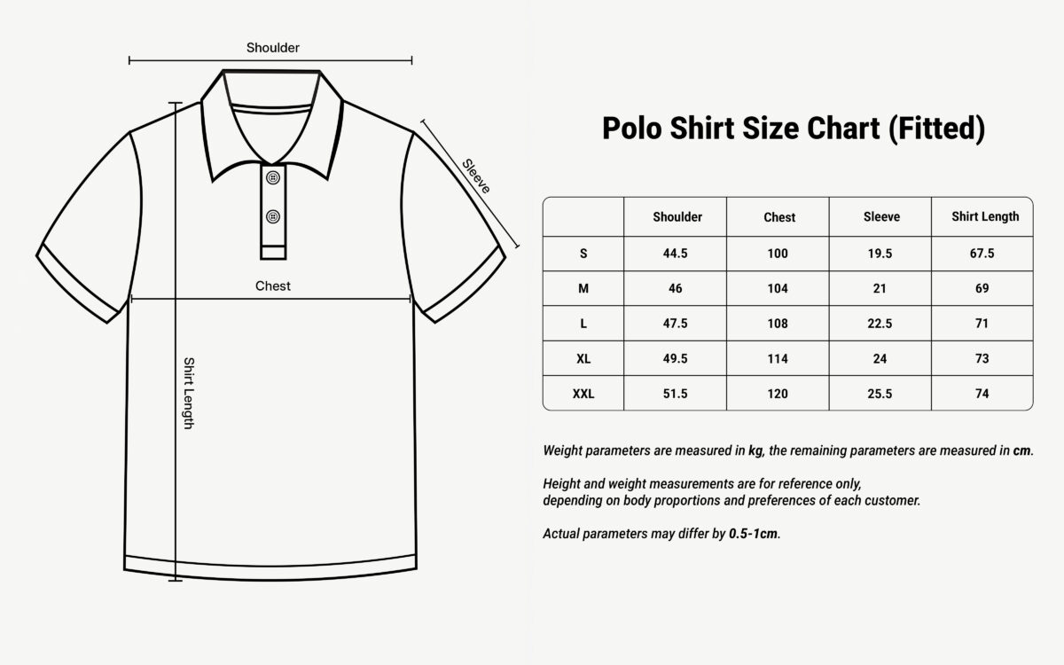 Men's short sleeve cotton polo shirt fitted form - Image 22
