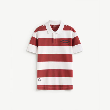 Routine Sisburma Striped Polo Shirt